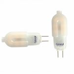 Светодиодная лампа G4 12 Вольт, пластик матовый