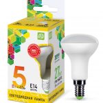 Лампа СД LED-R50-STD 5ВТ 230В Е14 3000К 450ЛМ ASD