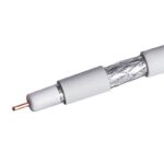 Кабель коаксиальный RG-6 белый CCS 1,00 / Conduct. 15% / Al 32х0,12 / PVC Net.on 100м (RG-6/32 ССS)