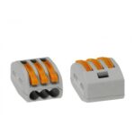 Клемма для распр. коробок 3 жилы 0,08-4,0мм2 WAGO 222-413