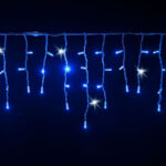 Гирлянда новогодняя "Бахрома" GLFG-48-180-50-IP20-FL-B 48 диодов 1.8x0.5 м с контроллером 8 режимов