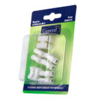 Клемма монтажная пружинная General GTER8-02-BL5, 800416, 2-проводная, рычажная пружинная, 0,08-2,5 мм2