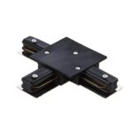 Коннектор G-1-TTT-I-IP20-B для шинопровода встраиваемого T-образный черный