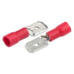 Разъем GRIP-1,25-4,75 РпИп 1,25-5-0,8 плоский "папа" красный