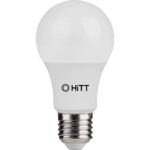 Лампа светодиодная HiTT-PL-A60-18-230-E27-6500, 1010009, E27, 6500 К