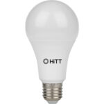 Лампа светодиодная HiTT-PL-A60-32-230-E27-6500, 1010024, E27, 6500 К