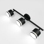 Спот на основании GWL-3GX53-M-IP20 Тройной Черный Башня