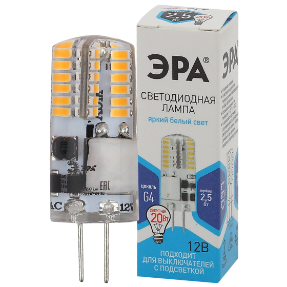 Купить оптом недорого Лампочка светодиодная ЭРА STD LED-JC-2
