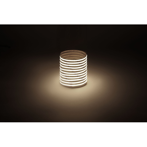 Купить оптом недорого Лента светодиодная ЭРА LRCOB-504-8 10W/m 8mm 24V 4000K 3year белая 5 м