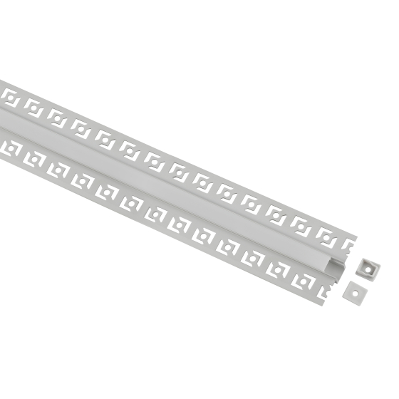 Купить оптом недорого Комплект с анодированным профилем под штукатурку ЭРА 5313 53х13мм 2