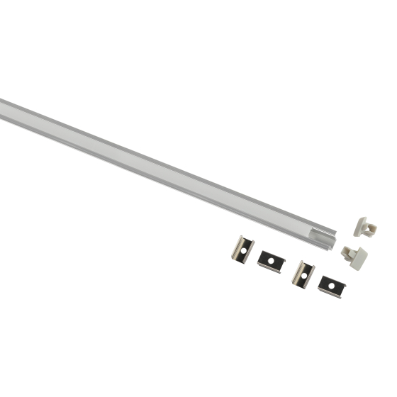 Купить оптом недорого Комплект с врезным анодированным профилем ЭРА 1209 12