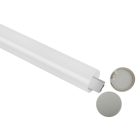 Купить оптом недорого Комплект с подвесным анодированным профилем ЭРА 6060 60мм 2м