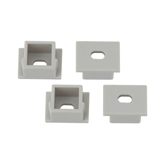 Купить оптом недорого Набор заглушек для профиля ЭРА 1612-3B для профиля CAB261 4 сквозные