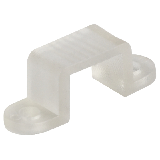 Купить оптом недорого Крепления ЭРА LS-clip-220-3528 силиконовые скобы для установки ленты 220В на поверхность