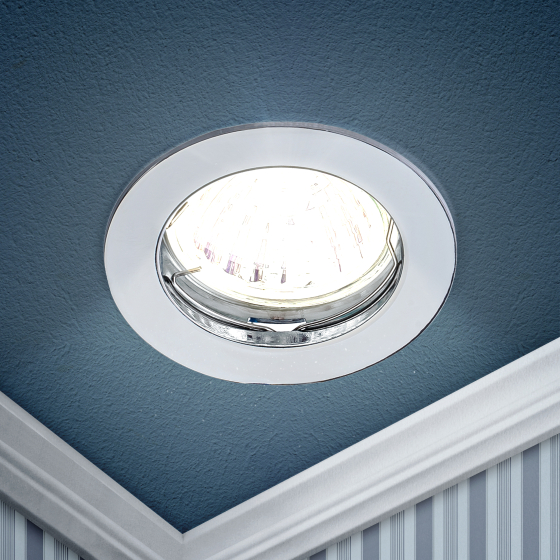 Купить оптом недорого KL1 SN Светильник ЭРА литой простой MR16