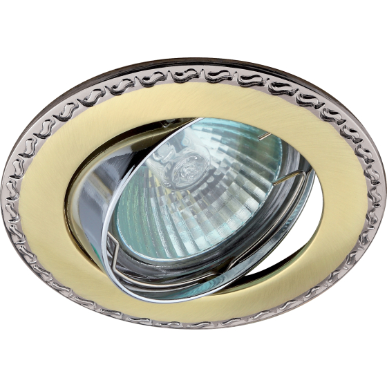 Купить оптом недорого KL23 А G/CH Светильник ЭРА литой пов. контур с рисунком MR16