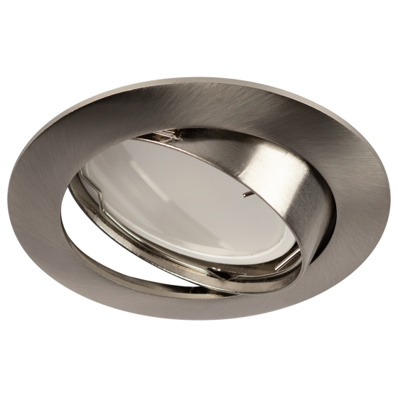 Купить оптом недорого Встраиваемый светильник литой ЭРА KL1A SN/1 поворотный