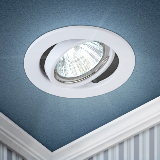 Купить оптом недорого ST2A WH Светильник ЭРА штампованный поворотный MR16