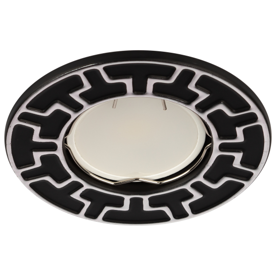 Купить оптом недорого ST5 CH/BK Светильник ЭРА штампованный MR16