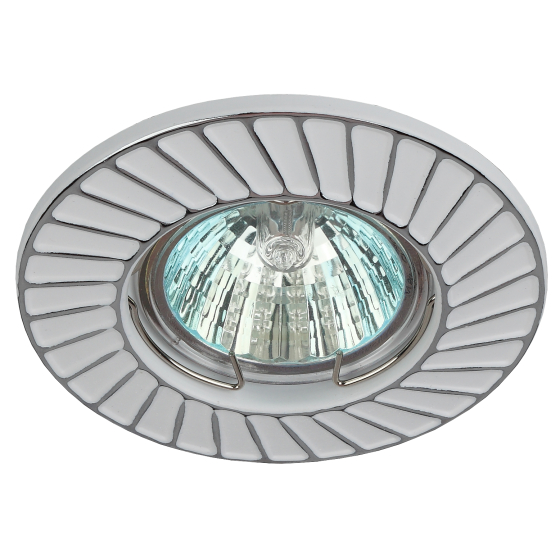 Купить оптом недорого ST6 CH/WH Светильник ЭРА штампованный MR16