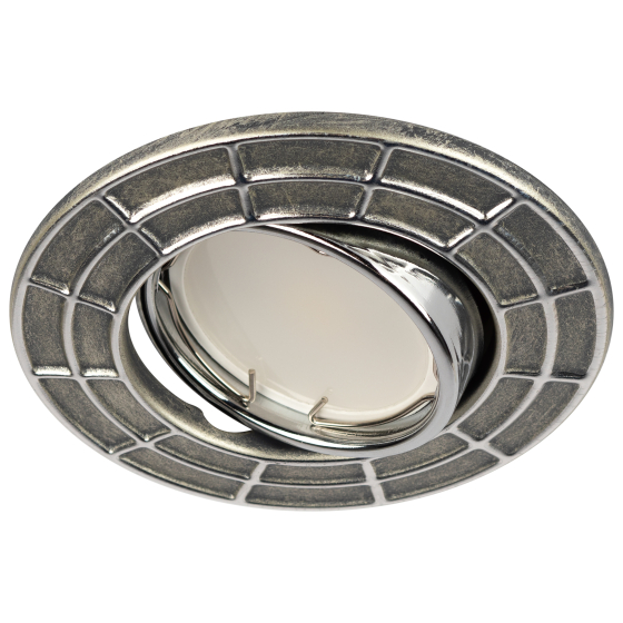 Купить оптом недорого ST7A CH/SS Светильник ЭРА штампованный поворотный MR16