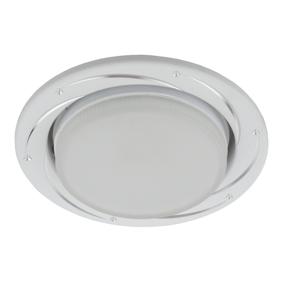 Купить оптом недорого KL 77 AL/WH Светильник ЭРА под лампу Gx53