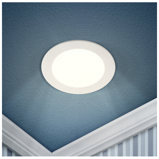 Купить оптом недорого Светильник светодиодный встраиваемый ЭРА LED 1-16-4K круглый 16Вт 4000К