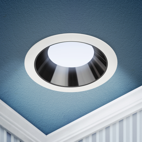 Купить оптом недорого Светильник светодиодный встраиваемый ЭРА LED 21-18-6K круглый 18Вт 6500К