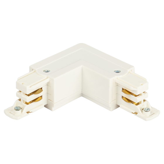 Купить оптом недорого Коннектор для трехфазного шинопровода ЭРА STR-30-W-CN-LI типа LI угловой внутренний белый