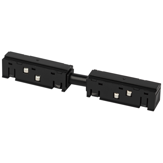 Купить оптом недорого Коннектор питания ЭРА TRM20-PCL-B прямой для магнитной трековой системы NOVA 48V черный