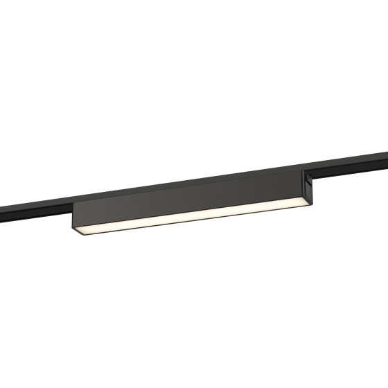 Купить оптом недорого Магнитный трековый светильник ЭРА TRM-S5-1-12W4K-BK с заливающим светом для тонкой магнитной системы 12Вт 4000К черный