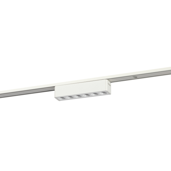 Купить оптом недорого Магнитный трековый светильник ЭРА TRM-S5-2-6W4K-WH с направленным светом для тонкой магнитной системы 6Вт 4000К белый