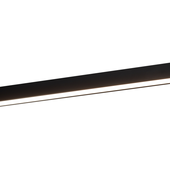 Купить оптом недорого Магнитный трековый светильник ЭРА TRM20-1-90-20W3K-B для системы NOVA 90см 48V 20Вт 3000К заливающий свет черный