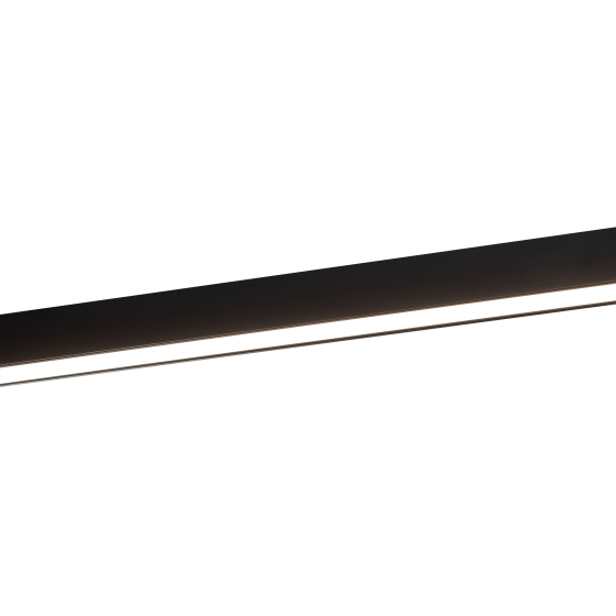 Купить оптом недорого Магнитный трековый светильник ЭРА TRM20-1-90-20W4K-B для системы NOVA 90см 48V 20Вт 4000К заливающий свет черный