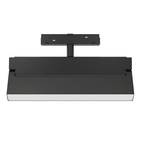 Купить оптом недорого Магнитный трековый светильник ЭРА TRM20-2-22-12W4K-B для системы NOVA 48V 12Вт 4000К заливающий свет черный