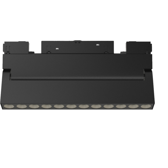 Купить оптом недорого Магнитный трековый светильник ЭРА TRM20-4-22-12W4K-B для системы NOVA 48V 12Вт 4000К направленный свет черный