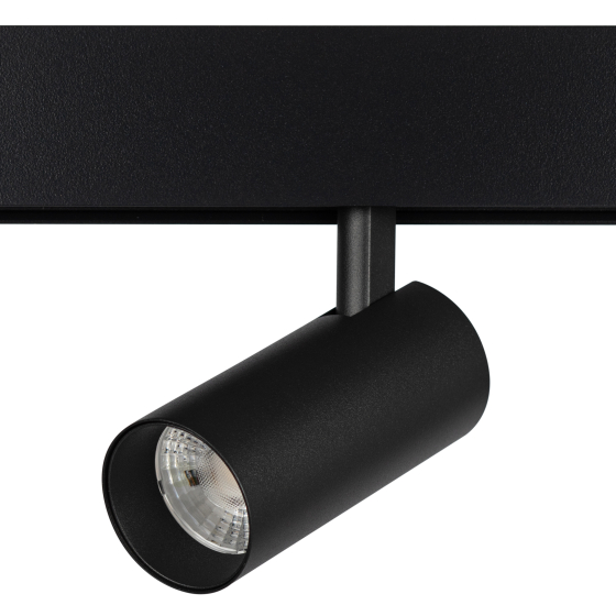Купить оптом недорого Магнитный трековый светильник ЭРА TRM20-6-10W4K-B для системы NOVA 48V 10Вт 4000К направленный свет черный