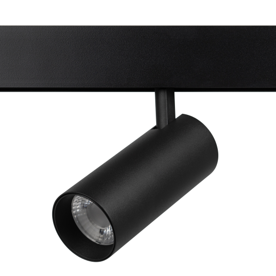 Купить оптом недорого Магнитный трековый светильник ЭРА TRM20-6-15W3K-B для системы NOVA 48V 15Вт 3000К направленный свет черный