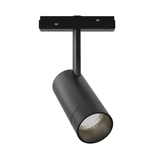 Купить оптом недорого Магнитный трековый светильник ЭРА TRM20-6-15W4K-B для системы NOVA 48V 15Вт 4000К направленный свет черный