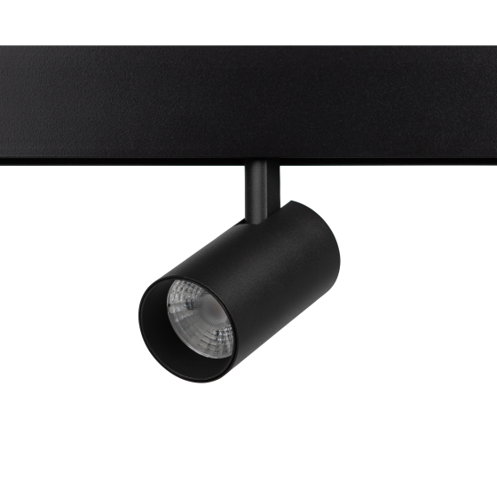 Купить оптом недорого Магнитный трековый светильник ЭРА TRM20-6-7W4K-B для системы NOVA 48V 7Вт 4000К направленный свет черный