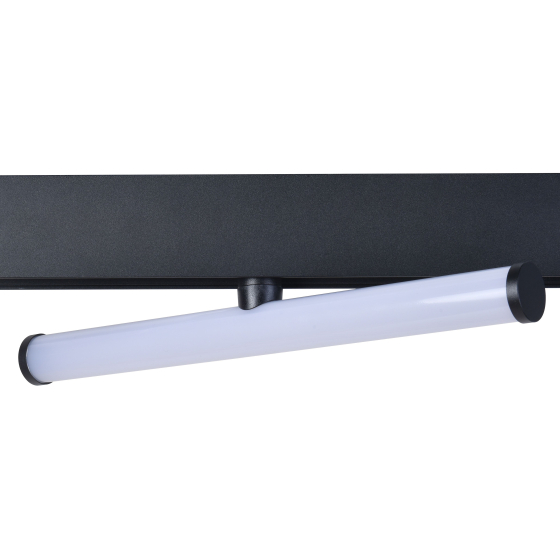 Купить оптом недорого Магнитный трековый светильник ЭРА TRM20-8-10W4K-B для системы NOVA 60 см 48V 10Вт 4000К с заливающим светом черный