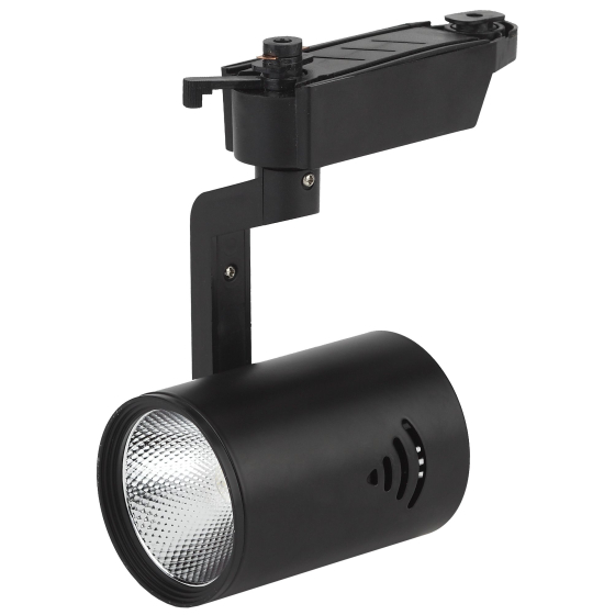 Купить оптом недорого Трековый светильник однофазный ЭРА TR1 - 10 BK светодиодный COB 10Вт 4000К 700Лм черный