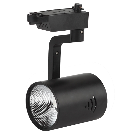 Купить оптом недорого Трековый светильник однофазный ЭРА TR1 - 20 BK светодиодный COB 20Вт 4000К 1400Лм черный