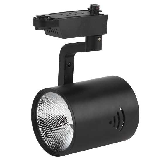 Купить оптом недорого Трековый светильник однофазный ЭРА TR1 - 30 BK светодиодный COB 30Вт 4000Л 2100Лм черный