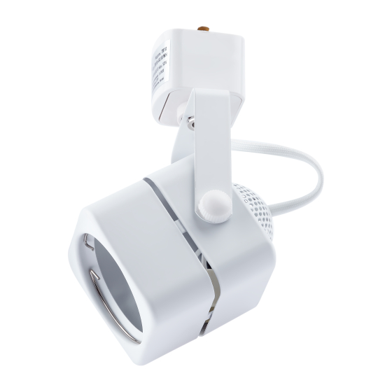 Купить оптом недорого Трековый светильник однофазный ЭРА TR10-GU10 WH под лампу MR16 белый