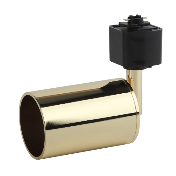 Купить оптом недорого Трековый светильник однофазный ЭРА TR14-GU10 GD под лампу MR16 золото