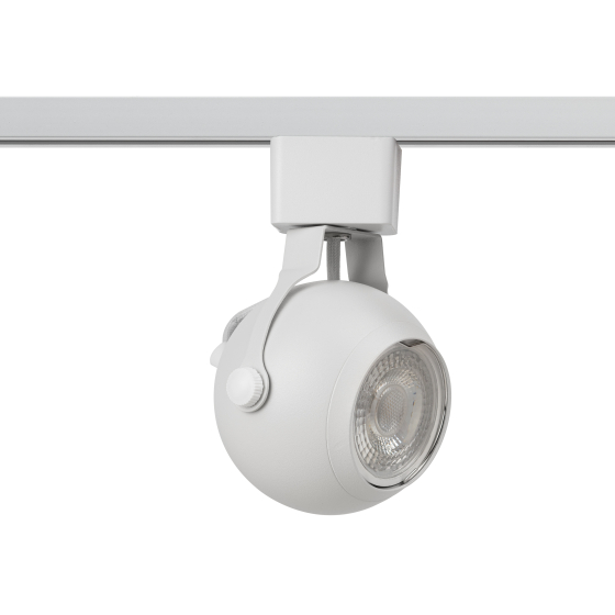 Купить оптом недорого Трековый светильник однофазный ЭРА TR35-GU10 WH под лампу MR16 белый