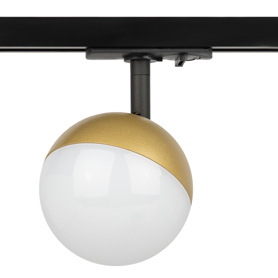 Купить оптом недорого Трековый светильник однофазный ЭРА TR42-GX53 MG под лампу GX53 матовое золото