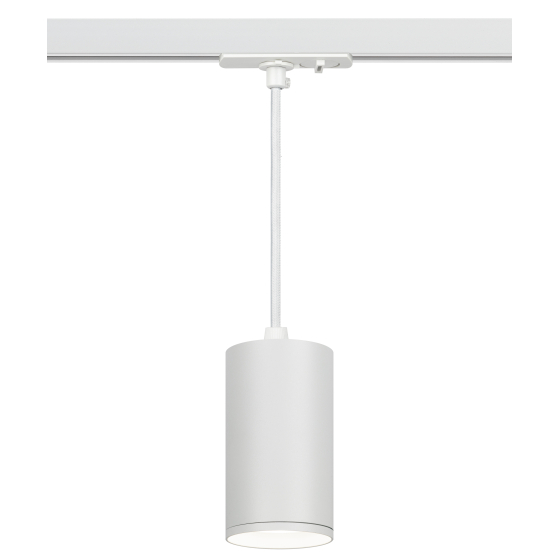 Купить оптом недорого Трековый светильник однофазный ЭРА TR45 - GU10 S WH подвесной 52*100 под лампу MR16 белый