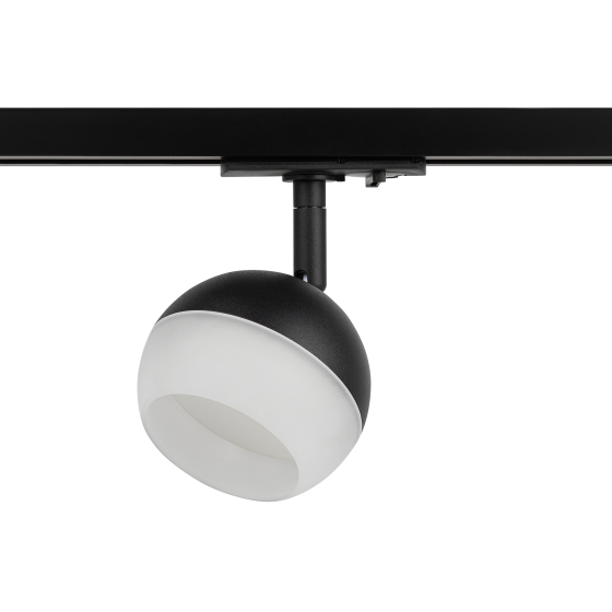 Купить оптом недорого Трековый светильник однофазный ЭРА TR46 - GX53 BK под лампу GX53 черный